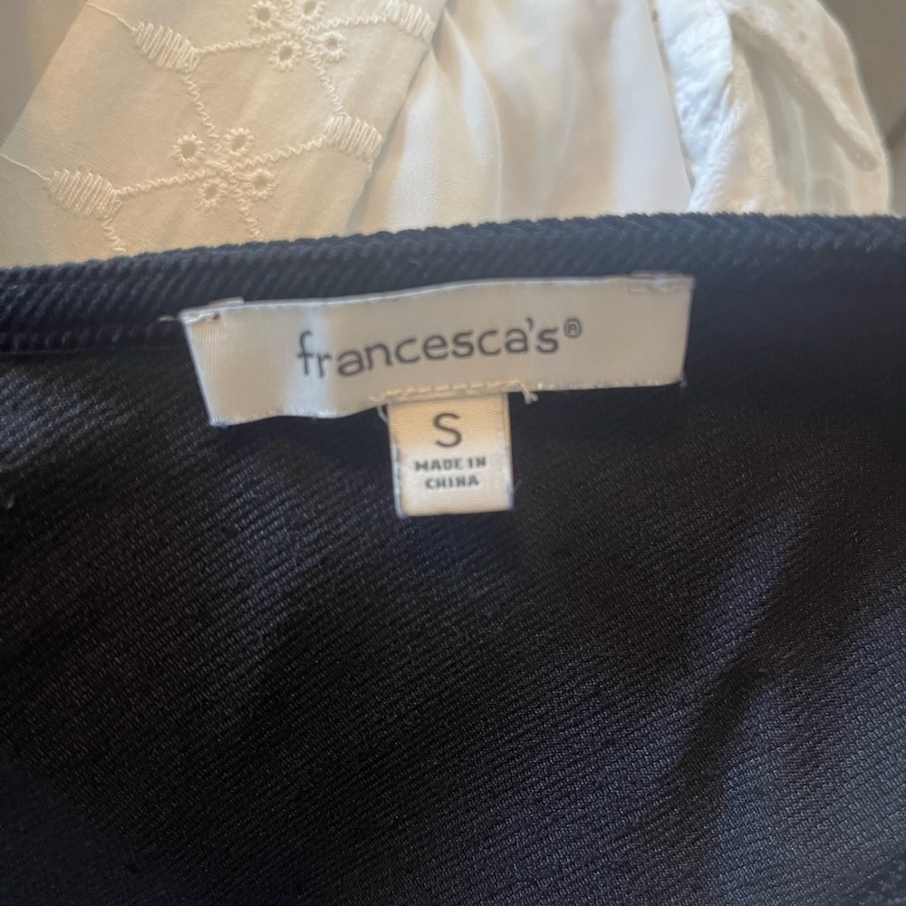 Francesca's Collections Black Mini Dress - Picture 3 of 3